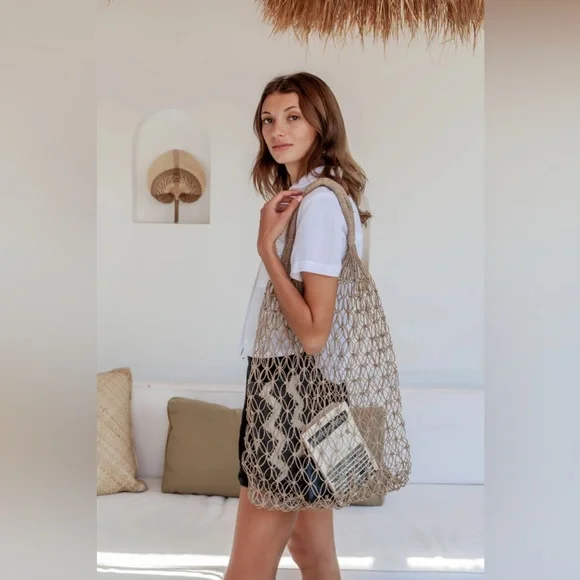 Franki Net Market Tote - NWT - Picture 3 of 6